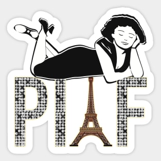 Piaf Piaf Sticker